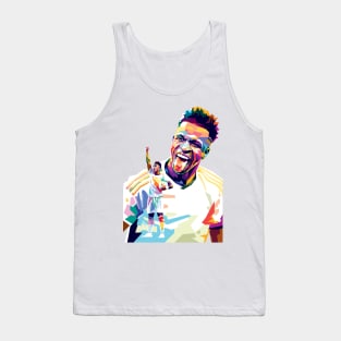 Vinicius jr Fan art illustration Tank Top